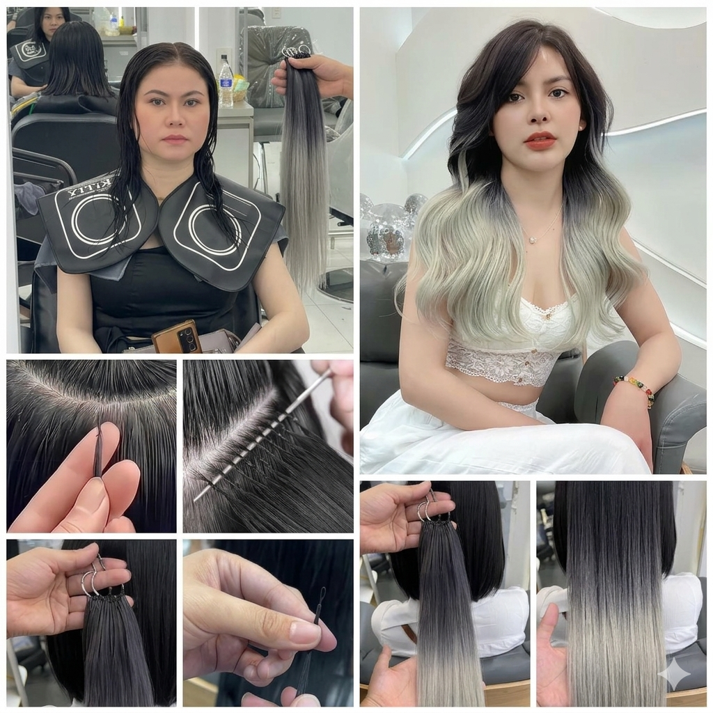 TÓC NỐI LÔNG VŨ